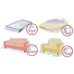 VEPATIM Schutzhüllen-Set für Matratze Couch Bett und Sessel