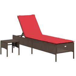 vidaXL, Liegestuhl, Febe (198 cm)