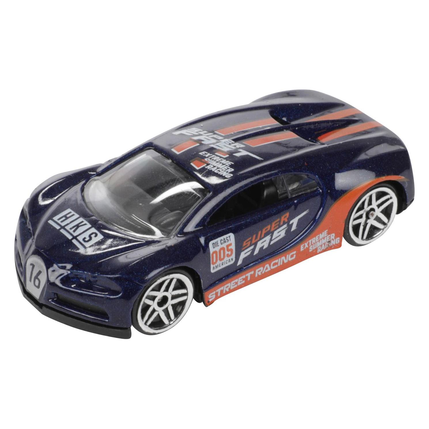 Toi-Toys Rallye-Rennwagen aus Metall, 5-tlg. (21482Z)