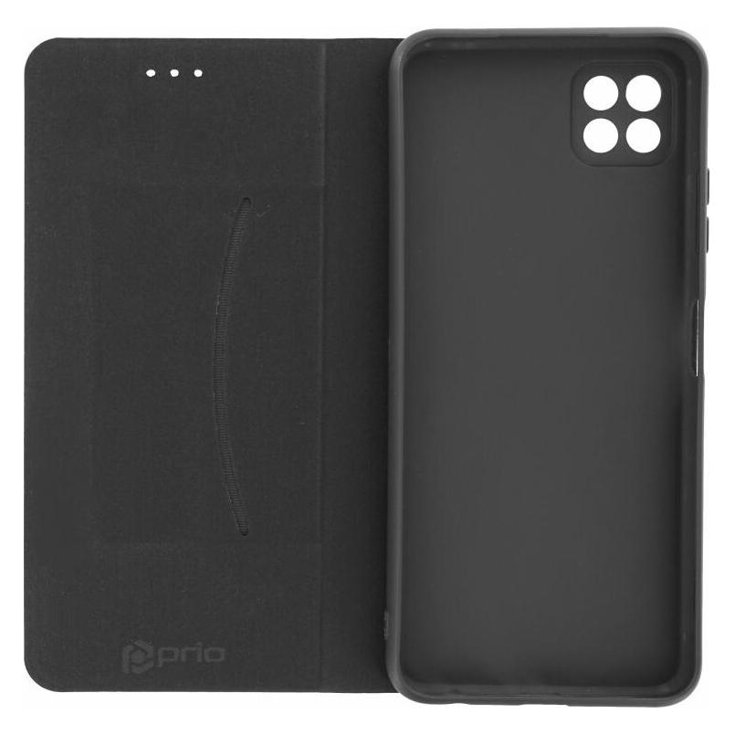 prio Book Case Fashion für Samsung A22 5G blau-schwarz (Samsung Galaxy A22 5G) (PBC-1226)