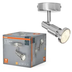 OSRAM 1-flammiger Wand- und Decken Strahler Aluminium
