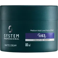 80ml System Professional LipidCode MAN M63 Matte Cream