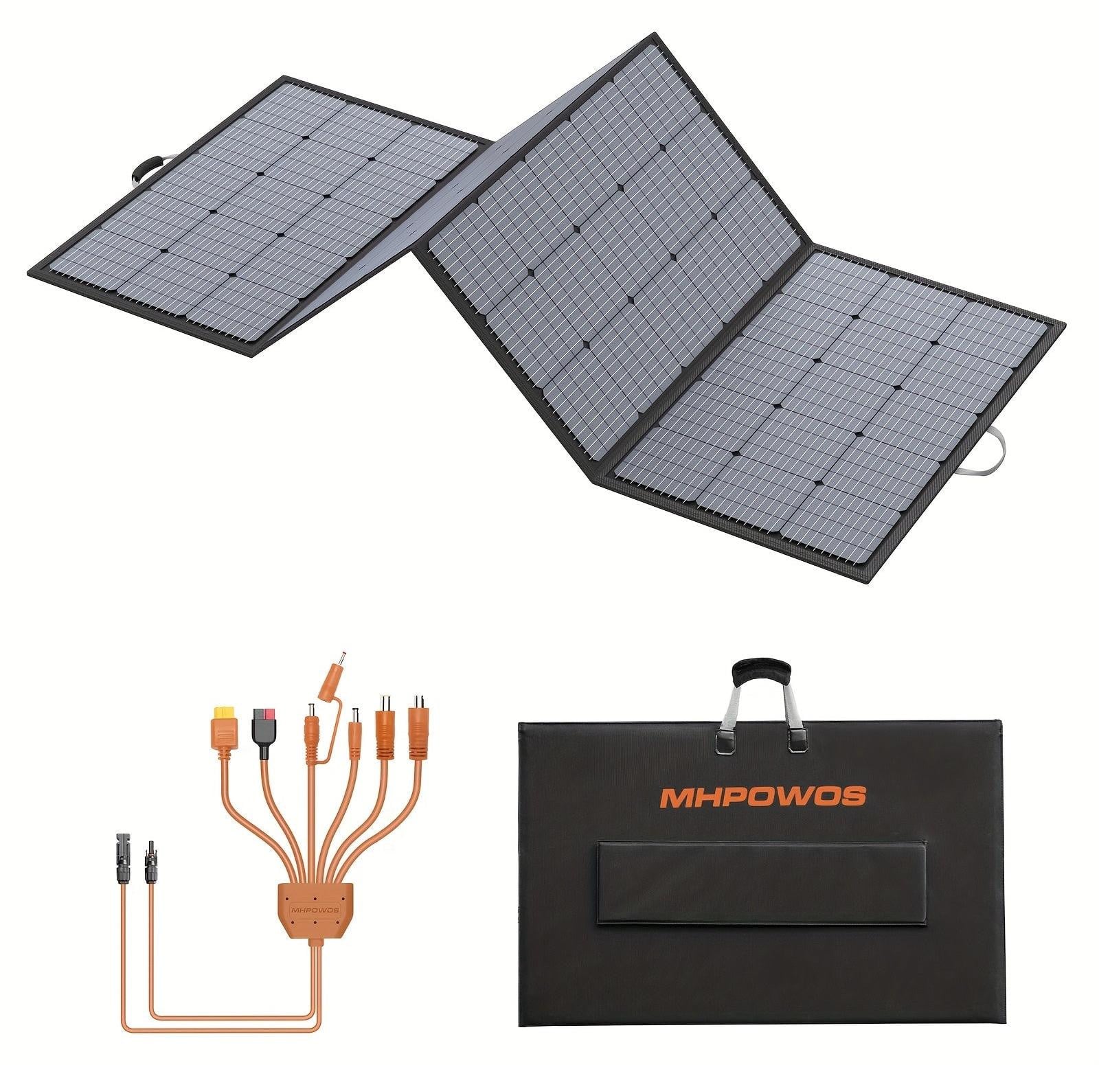 Selius Opvouwbaar Zonnepaneel - Draagbaar Solar Panel met 400W Vermogen