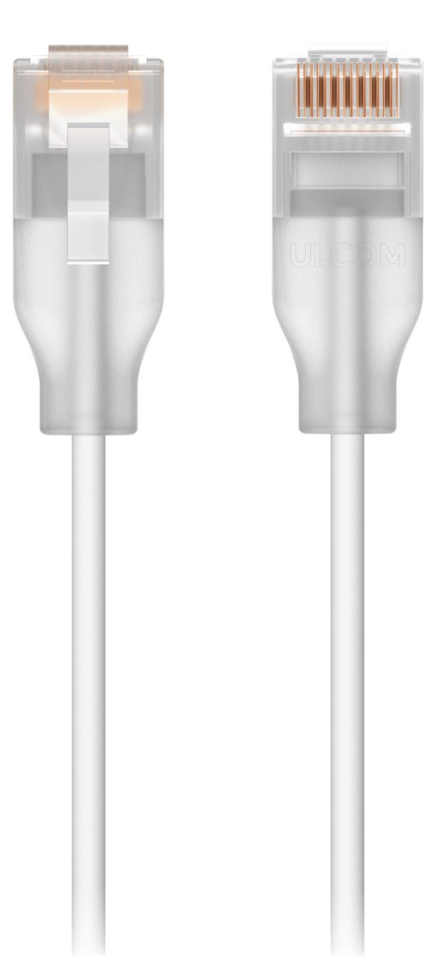 Ubiquiti UniFi Etherlighting Patchkabel 0,30m Wit UACC-Cable-Patch-EL-0.3M-W