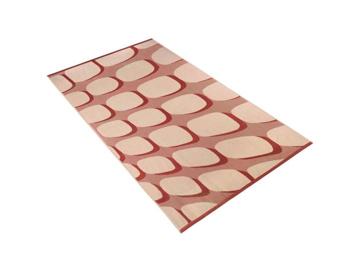 Vossen Strandtuch Shadow play sand Baumwolle 100 x 180 cm - Strandtuch