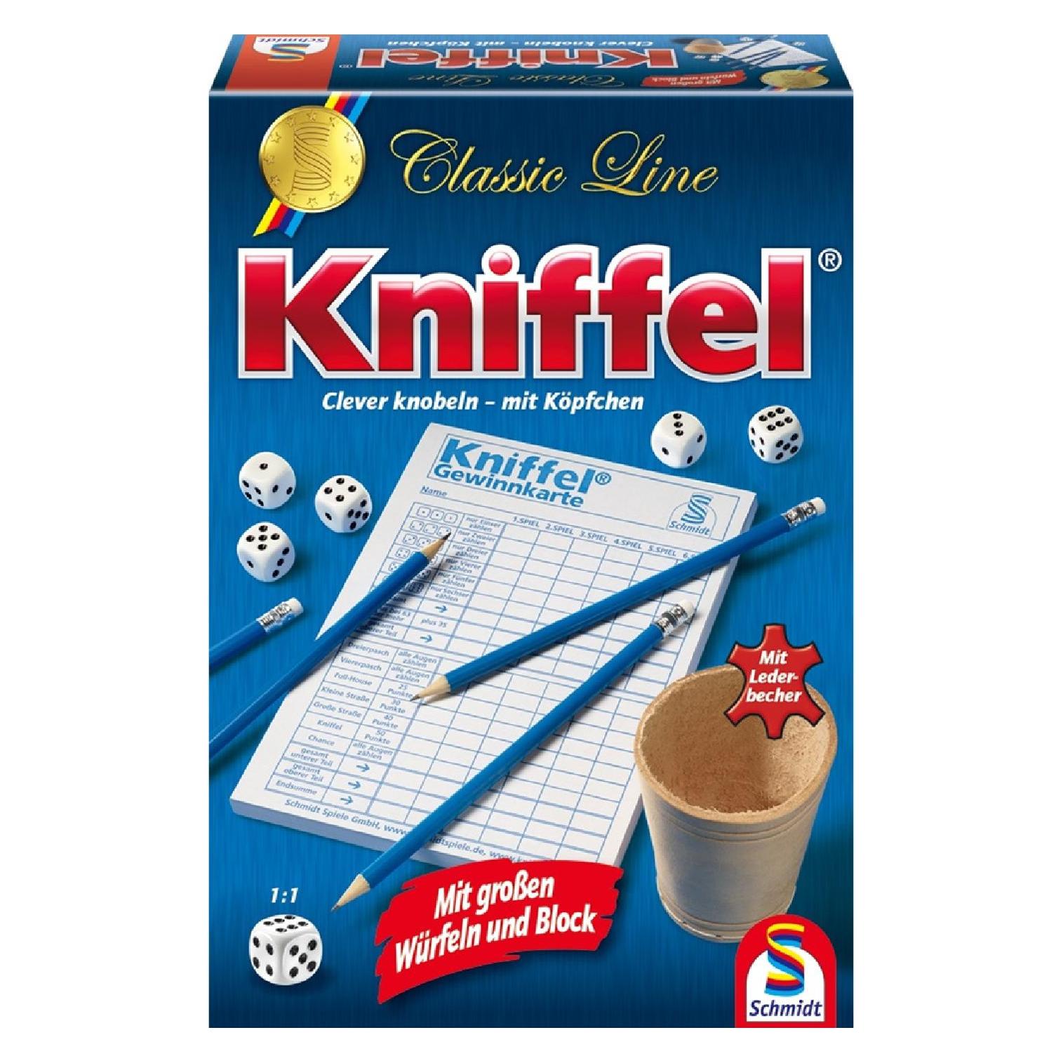 Schmidt Spiele Kniffel (Deutsch, 2 - 8 Spieler) (49203)