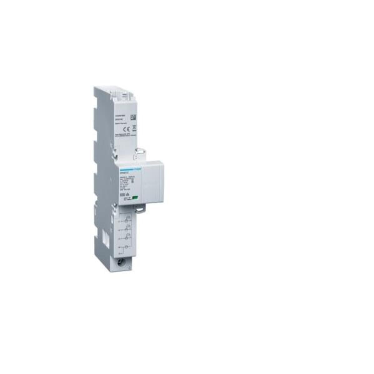 Hager combinatie-installatieschakelaar T1+T2+T3, 4-polig, SPA801Z, Iimp 12,5kA, geschikt voor TT/TNS netten
