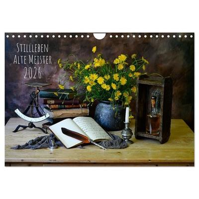 Stillleben Alte Meister (Wandkalender 2026 DIN A4 quer), CALVENDO Monatskalender