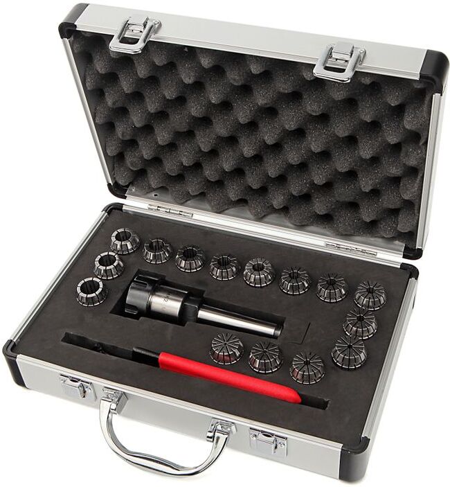 HBM set portapinze ER25, 15 pezzi