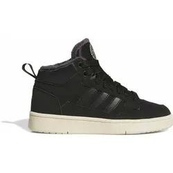 ADIDAS Kinder Freizeitschuhe RAPID COURT MID J WINTERIZED, Größe 38 in Schwarz Schwarz