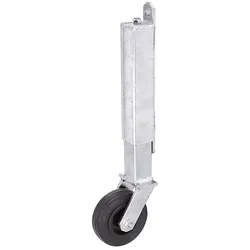Alberts® Torlaufrolle f.schwere und breite Tore,b.70kg Torgew.,fvz.z.Anschrauben,R⌀100mm