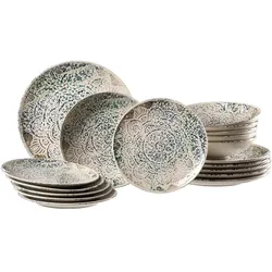 TAFEL-SET Luigi bunt 18-tlg.