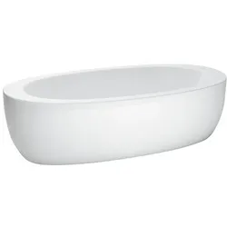 LAUFEN ILBAGNOALESSI Badewanne Acryl freistehend 2030x1020x460mm, inklusive Schürze, inklusive Fußgestell, weiß, H2419700000001