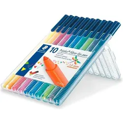 Staedtler, Malstifte, Marker-Set Triplus color 10 Stück (10x)