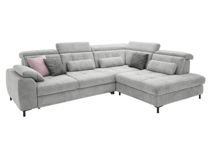 Musterring Set One Ecksofa 3400 L mit Funktionen Grau