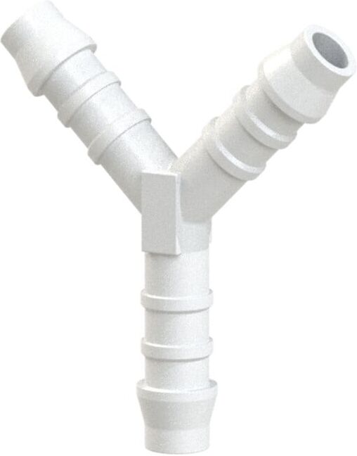 Riegler Raccord en Y pour tuyau LW 10, angle 90°, POM (36.614)