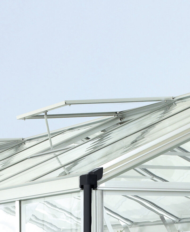 Vitavia Alu-Dachfenster zu Gewächshaus Zeus Poseidon aluminium