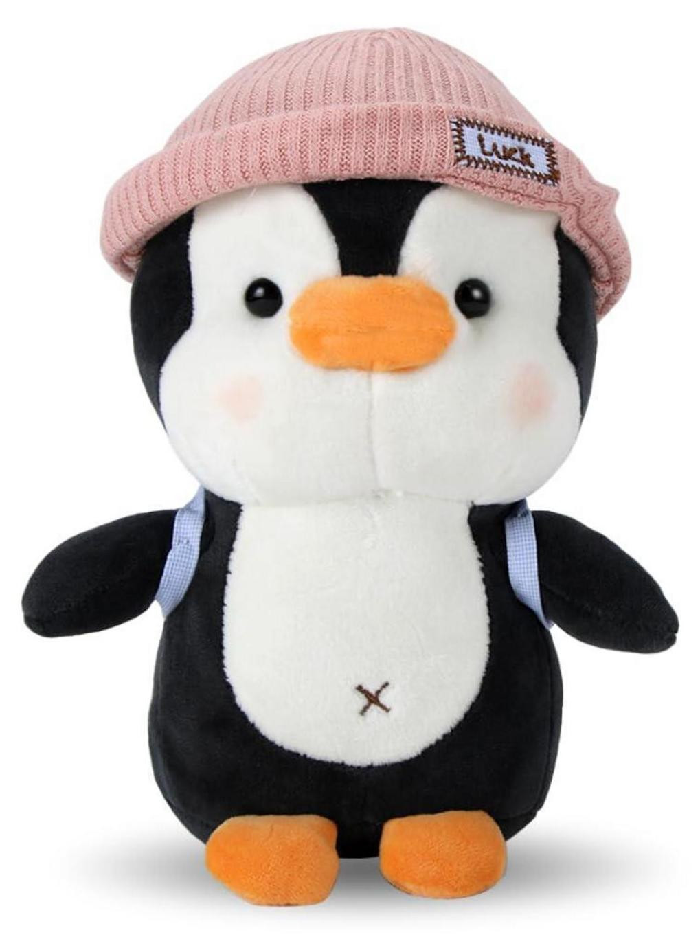 Wishstar Knuffel Pinguïn Roze Pluche 23 cm