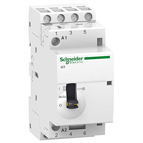 Schneider Electric Acti9 iCT handmatige schakelaar 25A 3NO 230-240VCA 50Hz A9C21833