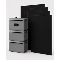 Balkonkraftwerk 800W All in One mit 2000 Wp und 6144Wh Speicher