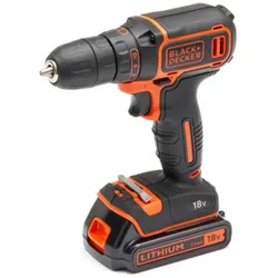 Black & Decker, Bohrmaschine + Akkuschrauber, BDCDC18K (Bohrschrauber)