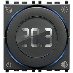 Vimar Termostato Intelligente a Rotolo, Thermostat, Grau
