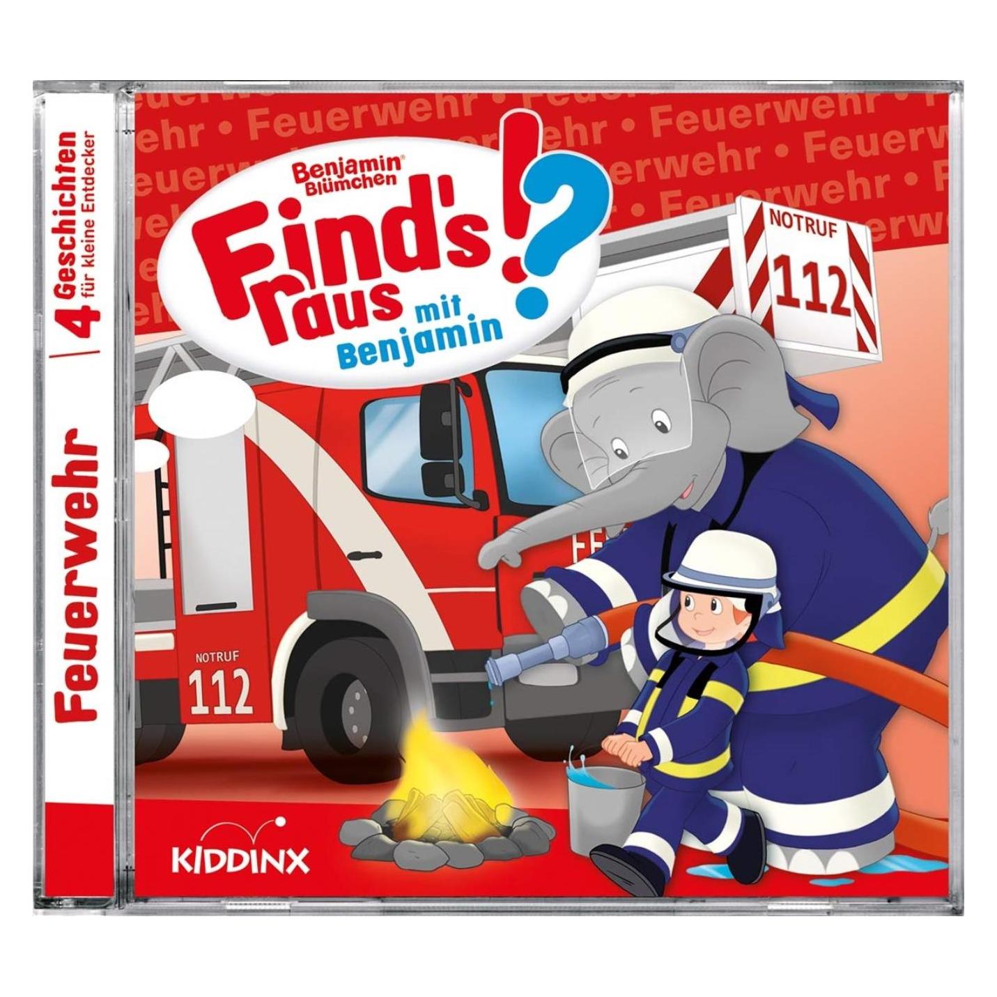 Kiddinx Benjamin Blümchen Finds raus Feuerwehr (424205)