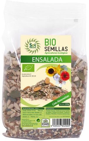 Sol Natural Mix Seeds For Salad Bio 250 gr 250 gr