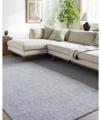 Livabliss Daniel Rustic Solid Area Rug