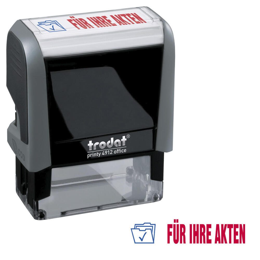 trodat Textstempel Office Ecoprinty "ERLEDIGT" 580019
