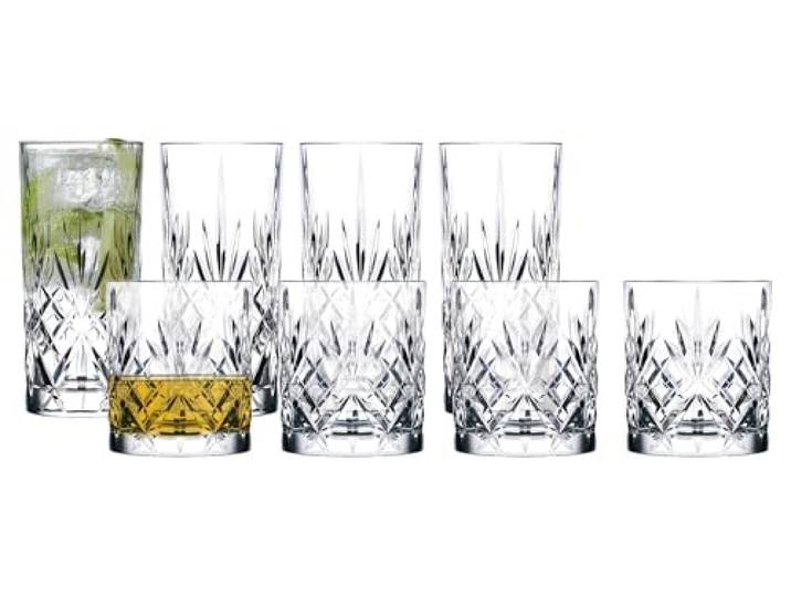 Lyngby Glas Melodia Whiskyglas/Highball 8 Teilen