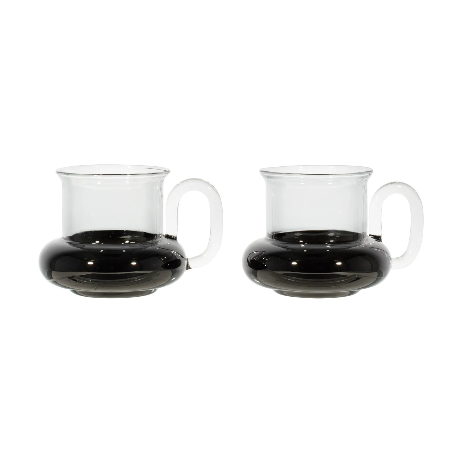 Tom Dixon Bump theekopjes 2-stuks zwart