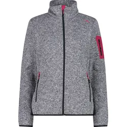 Mode&Accessoires CMP F.Illi Campagnolo CMP Damen-Softshelljacke Knit-Tech Meliert - TITANIO-BIANCO-FUCSIA - 42