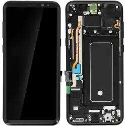 Samsung LCD-Display Galaxy S8 Plus (Display, Samsung Galaxy S8+), Mobilgerät Ersatzteile, Schwarz