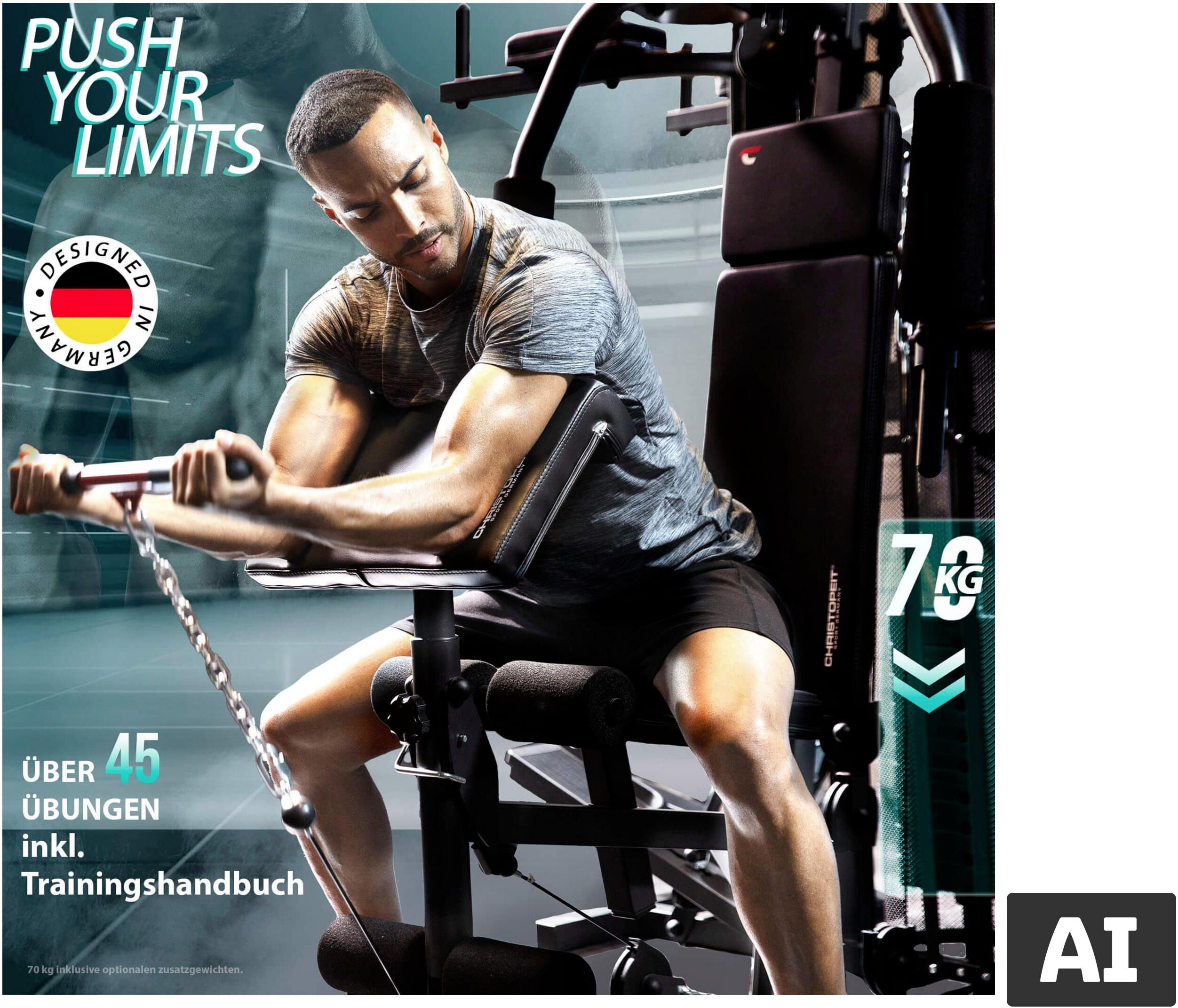 CHRISTOPEIT SPORT Kraftstation »SP 5000«