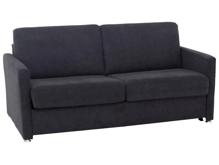 Bettsofa Moreno, Faltgestell, Anthrazit, b 176 - 216