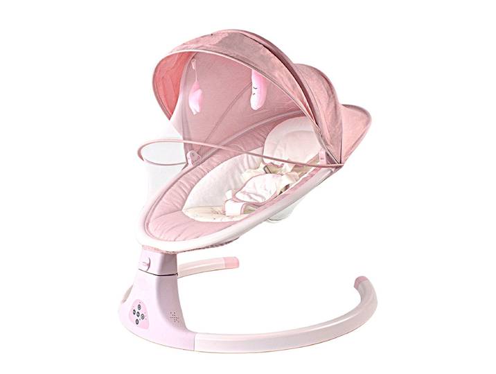 Chaise à bascule électrique USB pour bébé, interface multifonctionnelle, chaise à bascule Bluetooth pour enfants
