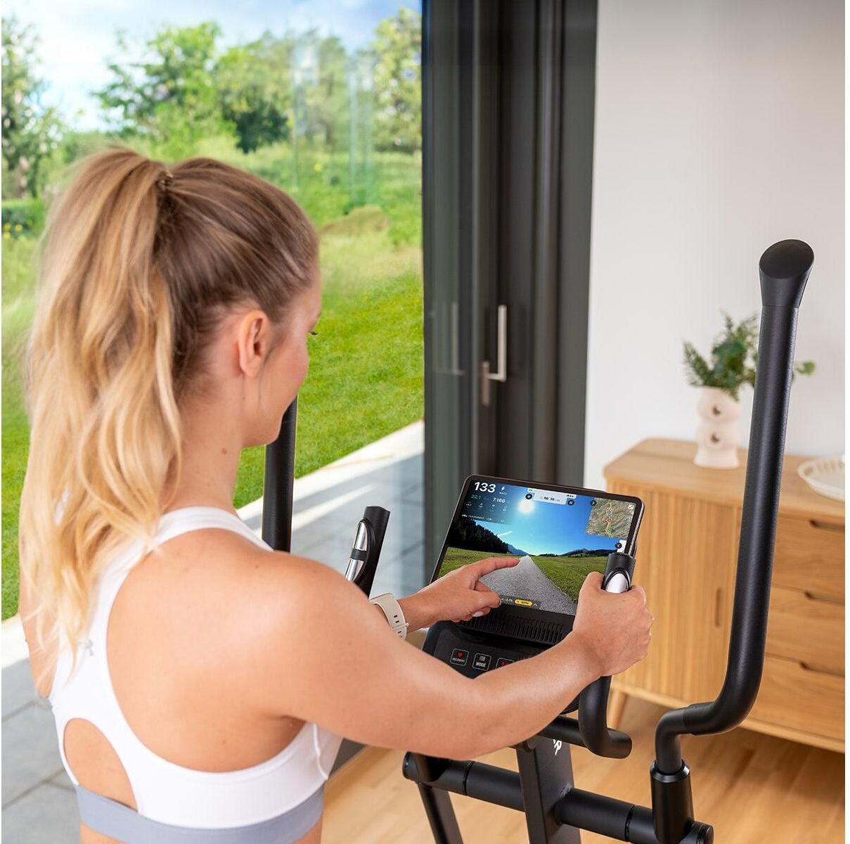 Crosstrainer "HAMMER E3500", schwarz, Crosstrainer, Crosstrainer schwarz Einheitsgröße