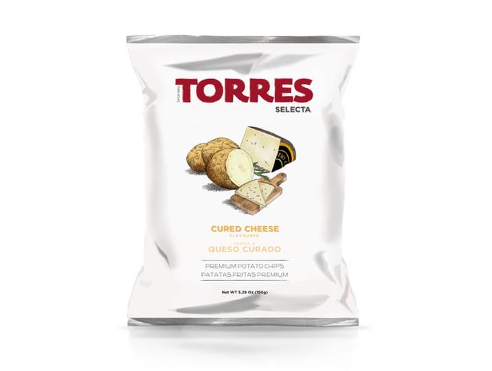 TORRES Selecta Chips au fromage manchego - 150 g