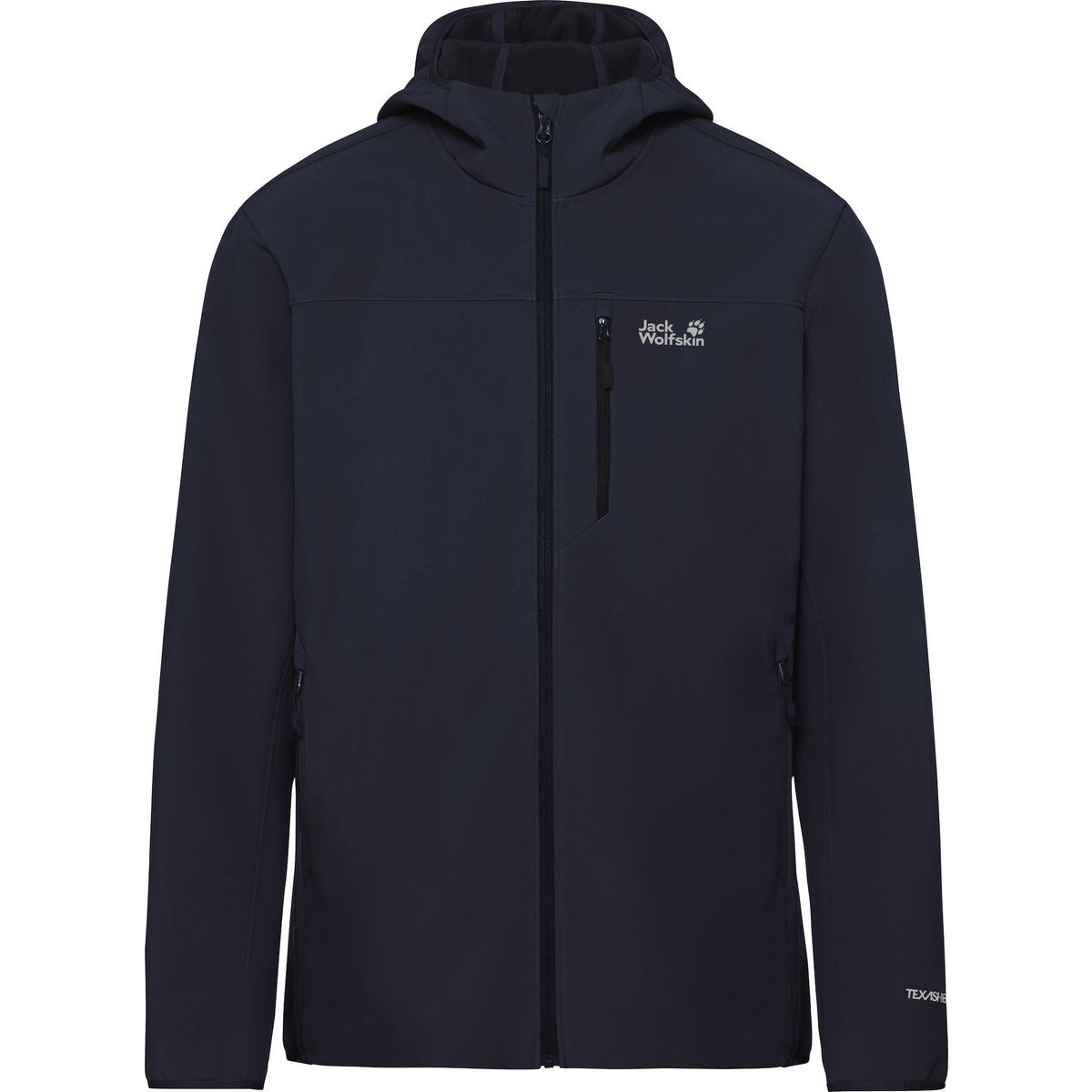 Jack Wolfskin Wild Winds Hooded Jacket M midnight sky (C0412) S A66308_C0412_A06