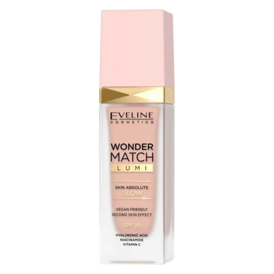 Eveline Wonder Match Lumi podkład rozświetlający SPF20 10 Vanilla 30ml (Vanilla) (5903416043423)