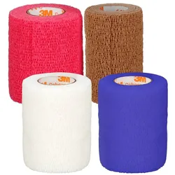 COBAN Binde 2,5 cmx4,5 m blau