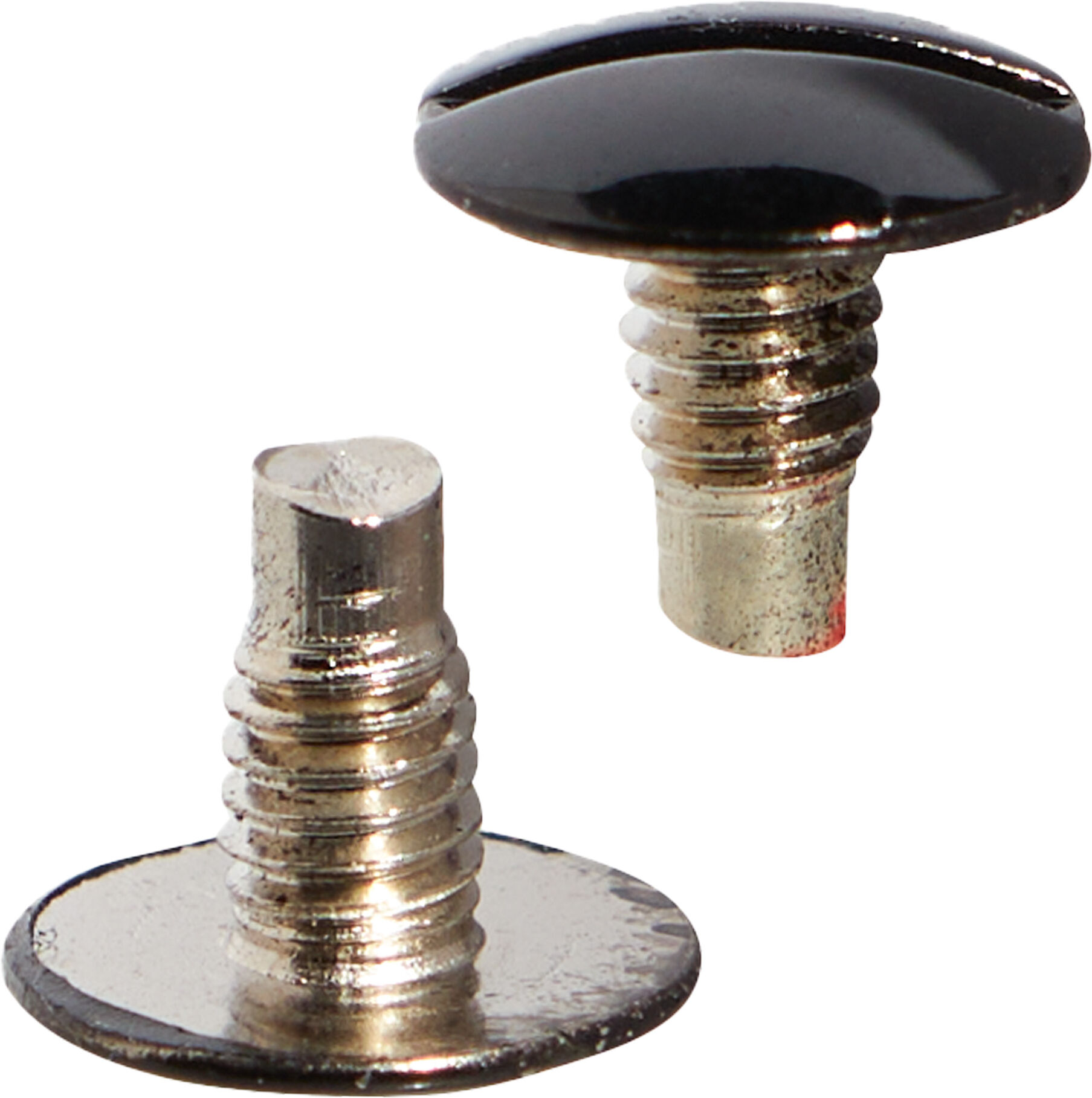 SPRINTIS 100 Unités - Vis de reliure, nickelé, tête avec tige filetée en noir 30 mm, métal