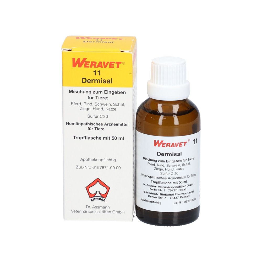 Dermisal 11 Tropfen vet. 20 ml