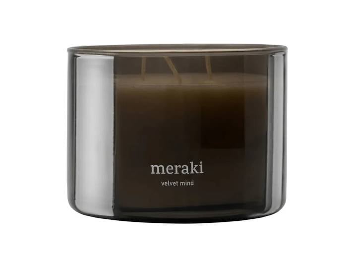 Meraki Bougie parfumée Meraki, 60 heures Velvet mind