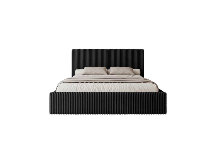 Fedve Polsterbett Fiugii 120x200 cm, Schwarz, 120x200 cm, Schlafzimmer, Betten