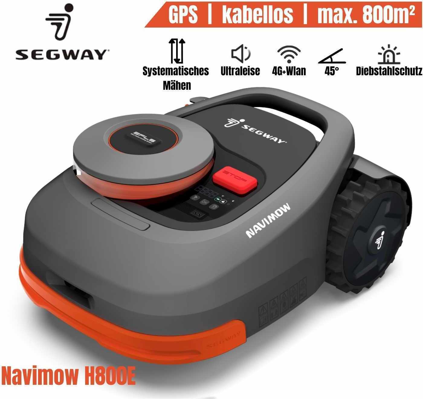 Akku-Rasenroboter Segway Navimow H800E