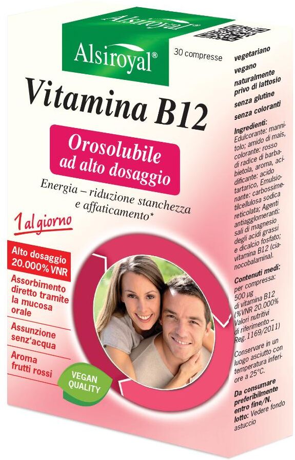 ALSITAN Gmbh VITAMINA B12 OROSOLUBILE 30CPR