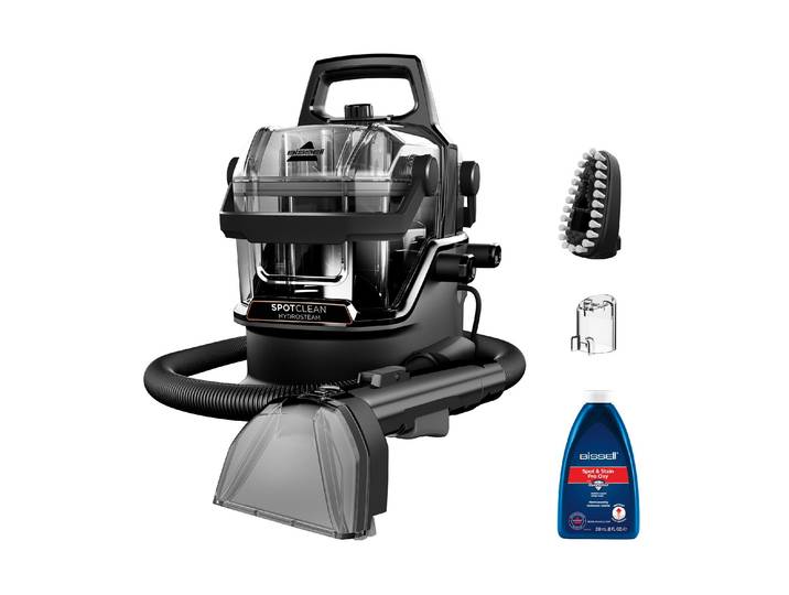 BISSELL Wasch-Sauger SpotClean HydroSteam Select Schwarz , schwarz, Mehrzwecksauger, Wasch-Sauger
