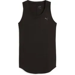PUMA Damen Shirt STUDIO FOUNDATION RACERBAC, Größe L in Schwarz Schwarz